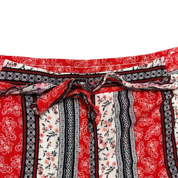 CATO Palazzo Pants Size 26/28 in Red, Blue and White - Picture 3 of 7